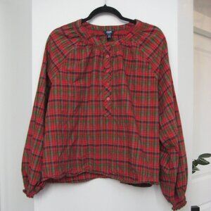 Chaps Peasant Blouse